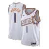 Men's Phoenix Suns Devin Booker #1 Swingman NBA Jersey - Association Edition2023/24 - buybasketballnow.net