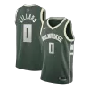 Men's Milwaukee Bucks Damian Lillard #0 Swingman NBA Jersey - Icon Edition - buybasketballnow.net