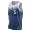 Men's Minnesota Timberwolves Anthony Edwards #5 Swingman NBA Jersey - City Edition 2023/24 - buybasketballnow.net