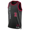 Men's Chicago Bulls Lonzo Ball #2 Swingman NBA Jersey - City Edition 2023/24 - buybasketballnow.net