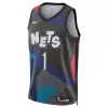 Men's Brooklyn Nets Mikal Bridges #1 Swingman NBA Jersey - City Edition 2023/24 - buybasketballnow.net