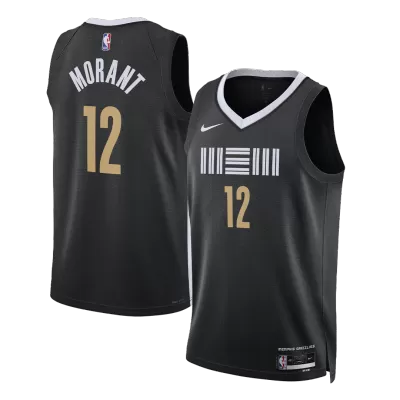 Men's Memphis Grizzlies MORANT #12 Swingman NBA Jersey - City Edition 2023/24 - buybasketballnow.net