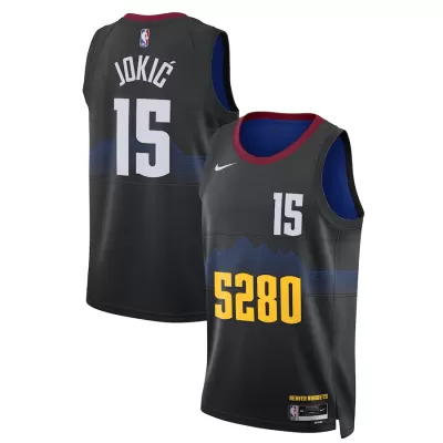 Men's Denver Nuggets Nikola Jokic #15 Swingman NBA Jersey - City Edition 2023/24 - buybasketballnow.net