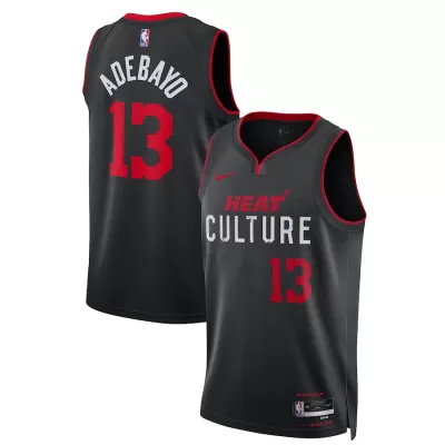 Men's Miami Heat Bam Adebayo #13 Swingman NBA Jersey - City Edition 2023/24 - buybasketballnow.net