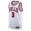 Men's Chicago Bulls Andre Drummond #3 Swingman NBA Jersey - Association Edition - buybasketballnow.net