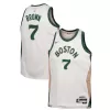 Kids's Boston Celtics Jaylen Brown #7 Swingman NBA Jersey - City Edition - buybasketballnow.net