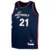 Kids's Philadelphia 76ers Joel Embiid #21 Swingman NBA Jersey - City Edition - buybasketballnow.net