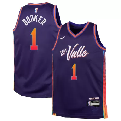 Kids's Phoenix Suns Devin Booker #1 Swingman NBA Jersey - City Edition - buybasketballnow.net