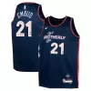 Kids's Philadelphia 76ers Joel Embiid #21 Swingman NBA Jersey - City Edition - buybasketballnow.net