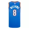 Men's Oklahoma City Thunder JALEN WILLIAMS #8 Swingman NBA Jersey - Icon Edition - buybasketballnow.net