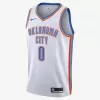 Men's Oklahoma City Thunder Russell Westbrook #0 Swingman NBA Jersey - Association Edition2022/23 - buybasketballnow.net