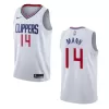 Men's Los Angeles Clippers Terance Mann #14 Swingman NBA Jersey - Association Edition - buybasketballnow.net