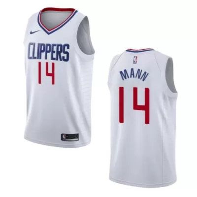 Men's Los Angeles Clippers Terance Mann #14 Swingman NBA Jersey - Association Edition - buybasketballnow.net