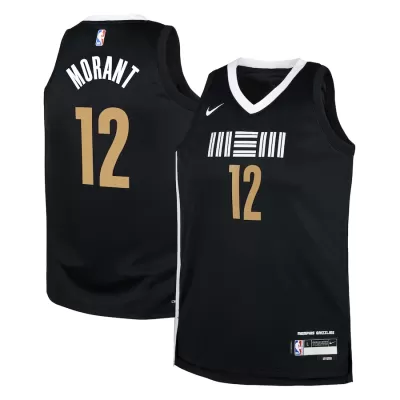 Kids's Memphis Grizzlies Ja Morant #12 Swingman NBA Jersey - City Edition 2023/24 - buybasketballnow.net