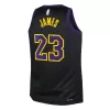 Kids's Los Angeles Lakers Lebron James #23 Swingman NBA Jersey - City Edition 2023/24 - buybasketballnow.net