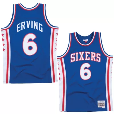 Men's Philadelphia 76ers Julius Erving #6 Swingman NBA Classic Jersey 1976/77 - buybasketballnow.net