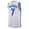 Men's Oklahoma City Thunder Chet Holmgren #7 Swingman NBA Jersey - Association Edition - buybasketballnow.net