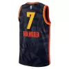 Men's Oklahoma City Thunder Chet Holmgren #7 Swingman NBA Jersey - City Edition - buybasketballnow.net