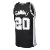 Men's San Antonio Spurs Manu Ginobili #20 Swingman NBA Classic Jersey 2002/03 - buybasketballnow.net