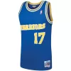 Men's Golden State Warriors Chris Mullin #17 Swingman NBA Classic Jersey 1993/94 - buybasketballnow.net