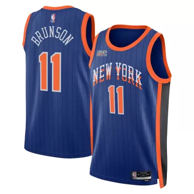 Men's New York Knicks Jalen Brunson #11 Swingman NBA Jersey - City Edition 2023/24 - buybasketballnow.net