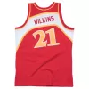 Men's Atlanta Hawks Dominique Wilkins #21 Swingman NBA Classic Jersey 1986/87 - buybasketballnow.net